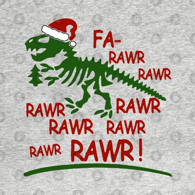 Fa Rawr Rawr Christmas by Fomah